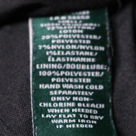 Lauren Ralph Lauren petite tweed wrap dress c1 - Picture 8 of 8